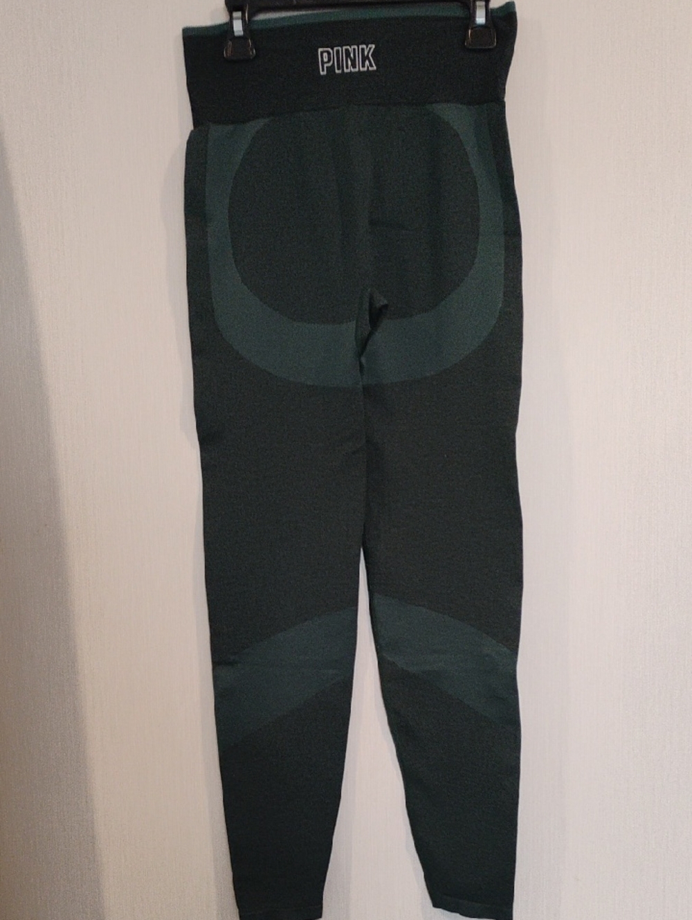 PINK Victoria's Secret Teal Green Seamless Leggings